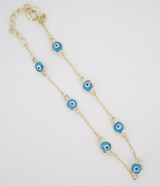 Pulsera de ojo turco.