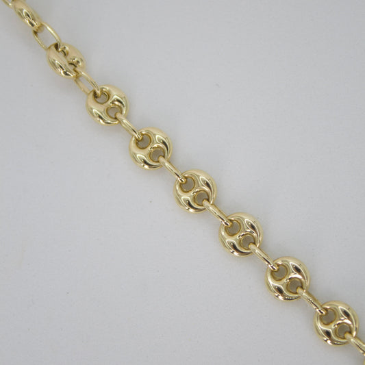 Pulsera en oro amarillo 14k.