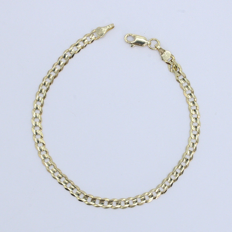 Pulso en oro amarillo 14k.